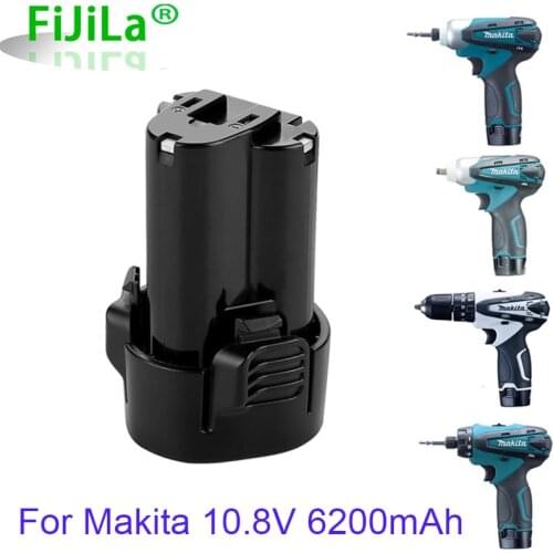 10.8V-12V 6200mAh For Makita BL1013 Rechargeable Power Tools li-ion Battery Replacement TD090D TD090DW DF030D LCT203W BL1014 L50