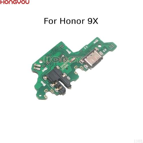 30PCS For Huawei Honor 9X HLK-AL00 HLK-AL10 / Honor 9X Pro USB Charging Dock Board Charge Port Socket Jack Connector Flex Cable