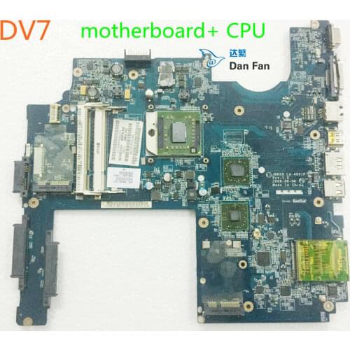 486542-001 For HP Pavilion DV7 DV7-1100 DV7Z-1100 Laptop Motherboard JBK00 LA-4091P Mainboard 100%tested fully work