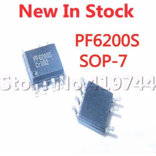 5PCS/LOT PF6200S SOP-7 PF6200 SMD LCD power management chip In Stock NEW original IC