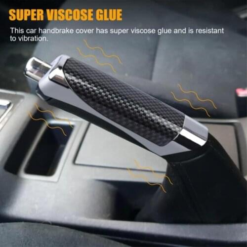 Car Handbrake Protector Hand Brake Set Universal Car Handbrake Sleeve Silicone Gel Cover Anti-Skid Auto Parking Brake