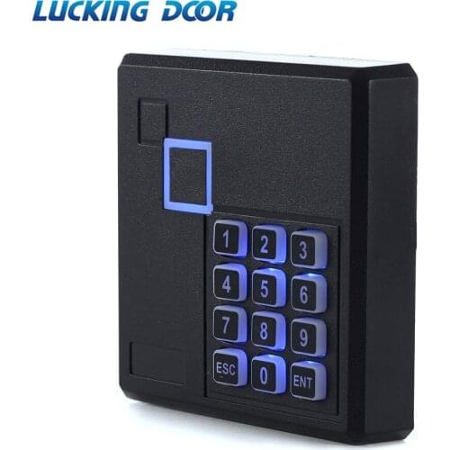 Proximity Rfid Id Card reader Door Access Control Keypad Reader 125KHz Wiegand 26 Bit Color Black103