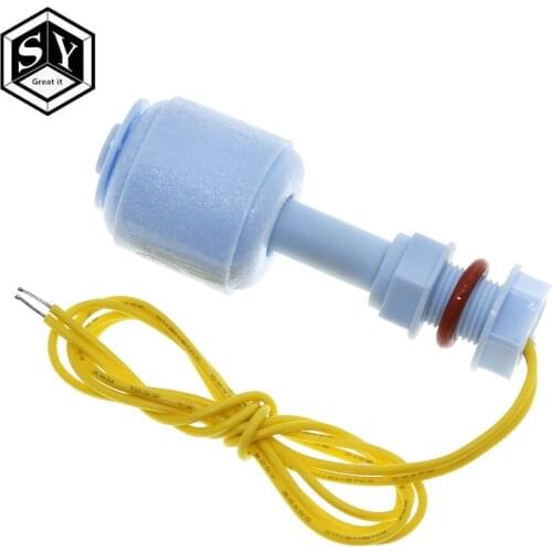 GREAT IT 1pcs 52mm PP Liquid Water Level Sensor Horizontal Float Switch Down
