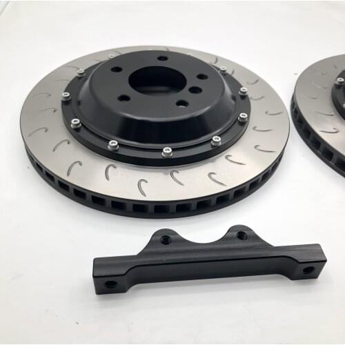 Jekit Brake rotors 362*32mm with center bell and adapters bracket Fit for golf 19inch front wheel for JK9040 brake calipers
