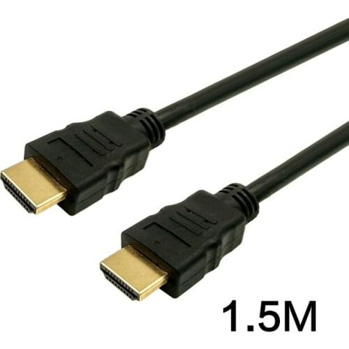 1.5m HDMI HD Cable Connect TV Set Top Box Support 3D 1080P Male-Male Version 1.4 HDMI Cable for Computer TV-BoX Hot sales