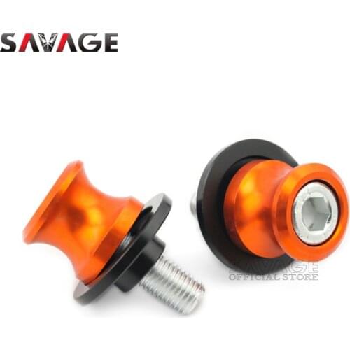 Swingarm Spools Slider For 690 Enduro R Supermoto SMC/DUKE/R, 790 DUKE ADVENTURE ADV Motorcycle Parts Stand Screws M10