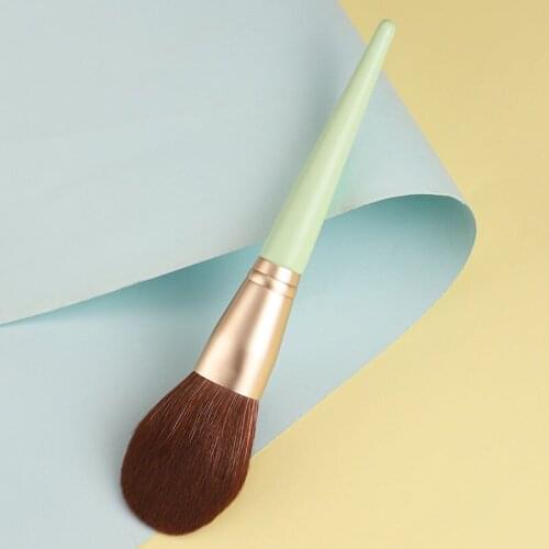 Makeup Brushes Foundation Brush Blusher Brush Loose Powder Make Up Brush Metal Handle Highlighter Brush Cosmetic Tools