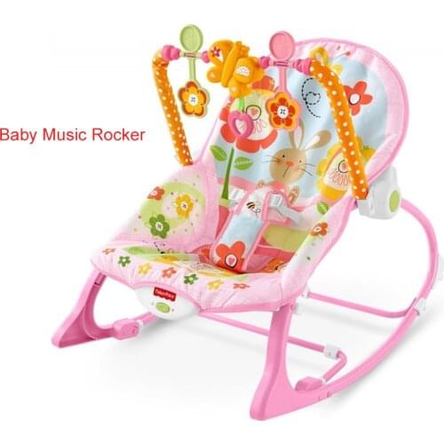 Baby Premium Rocker Bouncer Toddler Music Sleeping Baby Rocking Swing Chair infant auto vibration cliner cradle