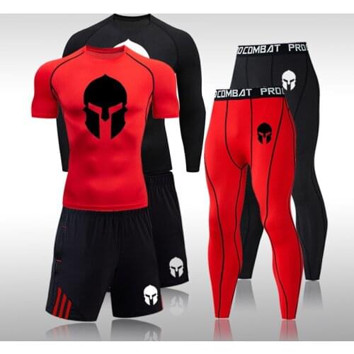 Mens full Suit Tracksuit Sport Suit Gym joggers Compression Cycling Underwear Shirts leggings Jordan 23 sportwear suit S-4XL