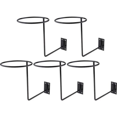 Set Of 5 Motorcycle Motorbike Part Durable Hanger Jacket Hook Black