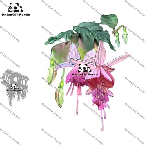 New Dies 2020 Camper Van Metal Trailing Lobelia Dies diy Dies photo album cutting die Scg new die for 2021 craft die fall decor