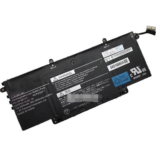 News Battery for NEC PC-VP-BP117 41CP5/59/71 9100321GB 15.2V 40WH