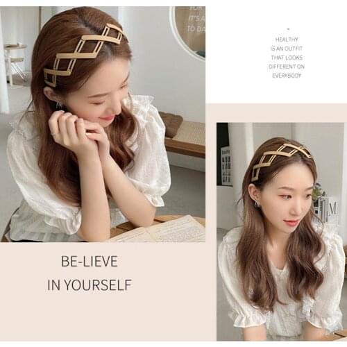 Japanese And Korean New Style Retractable Folding Non-slip Durable Headband Hair Accessories For Women