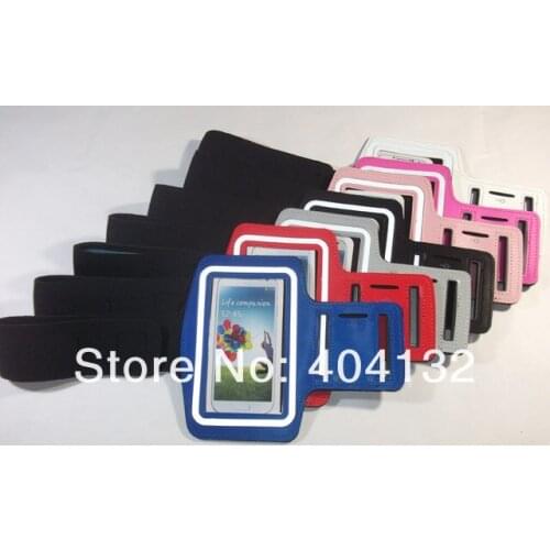 Sherrytree 500PCS Sport Arm band For Samsung i9500 Armband,Cell Phone Pouch For Samsung Galaxy S4/5/6 Case DHL EMS Free