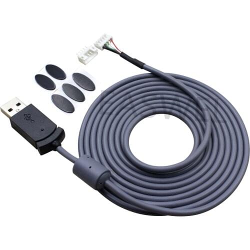 USB Mouse Wire Cable Replacement For Microsoft Intellimouse Optical IO 1.1