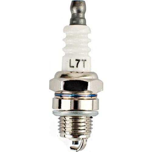 L7T Spark Plug Gasoline Saw Parts Standard Spark Plug for Two-stroke Chain Saws, Lawn Mowers, Hedge Trimmers