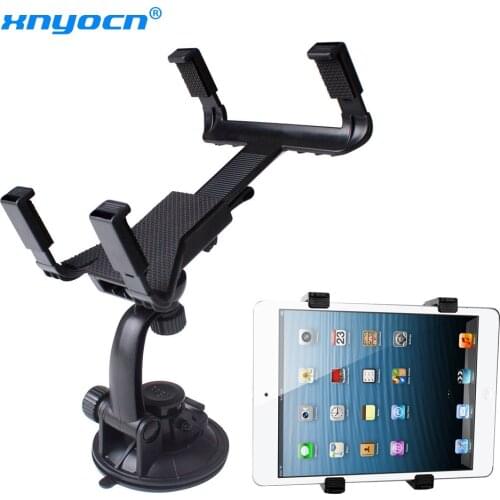 New Universal PC GPS Car Windshield Back Seat Headrest Table Mount Tablet Holder for IPad 2/3/4/5 Tablet Stand Black Wholesale