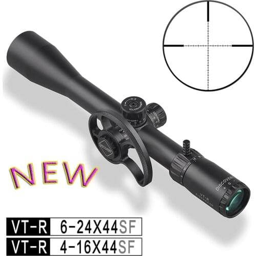 2021 New Discovery Rifle Scope 4-16 6-24 Plus 30MM Tube Shockproof .22LR Side Focus with High Definition Bright Glass