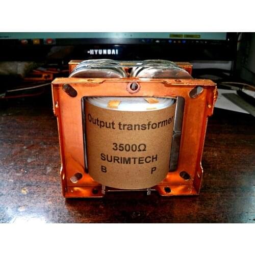 300B 3.5K parallel output transformer, amorphous C core, inductance: 33H, leakage inductance 0.013H, bandwidth: 18HZ--25KHZ -0.5