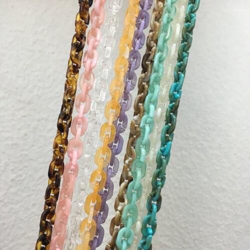 6x9mm Removable Adjustable Acrylic Sunglasses Chain Womens Eyeglass Chains Neck Chain Cord Holder accessories