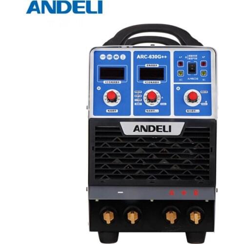 ANDELI ARC-630G++ portable single phase double bit four modules gouging/butt-joint/mma arc multifunction welding machine
