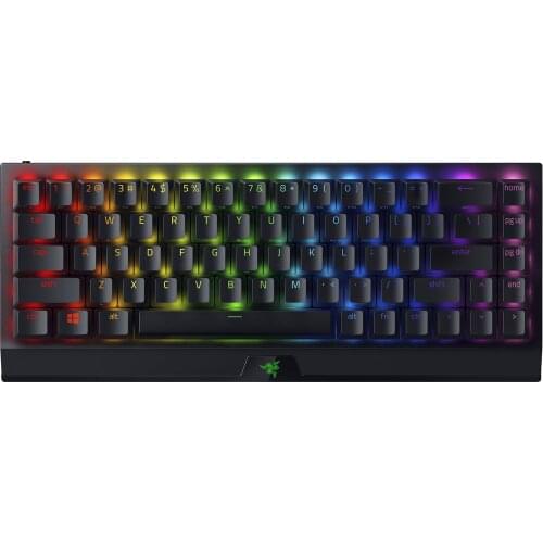 Razer BlackWidow V3 Mini HyperSpeed - Yellow/Green Switch - US Layout, Wireless 65% Mechanical Gaming Keyboard with Chroma RGB