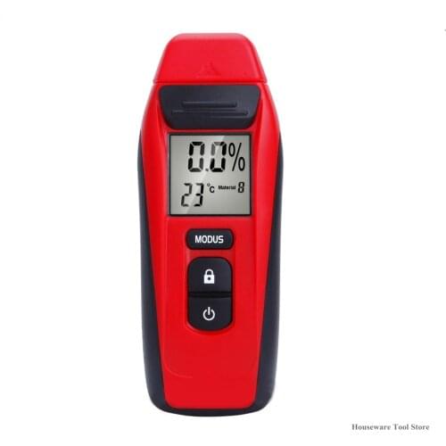 Digital LCD Wood Moisture Meter Humidity Tester Timber Damp Detector Tester