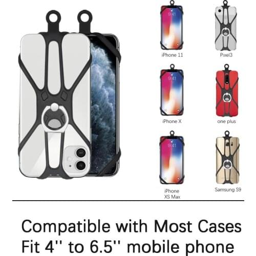 For Iphone 11 Pro Case Silicone Strap Mobile Keys Neck Strap For Phone Keys Lanyard Keychain Neck Strap Mobile Phone Cell Strap