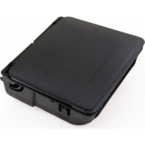 FHAWKEYEQ Central Adjustment Armrest Rear Water Drink Holder For VW EOS Rabbit Golf GTI MK5 MK6 Jetta MK5 1K0862532C 1KD 862 532