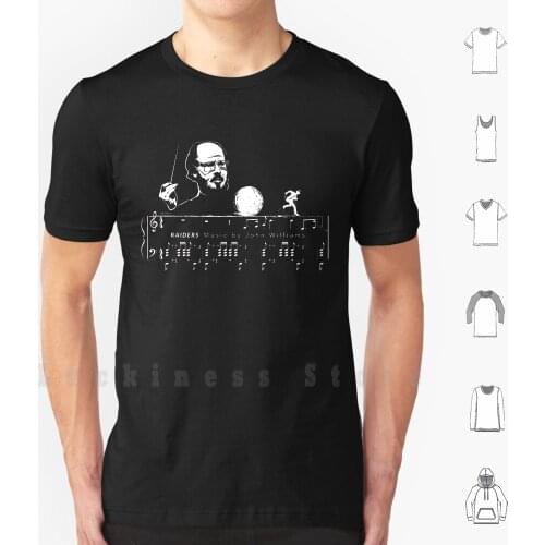 Movie Composers Series 1-John Williams ( Raiders ) Variant T Shirt DIY Cotton Big Size S-6xl Hollywood Composers John