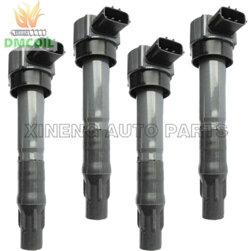 4 PCS IGNITION COIL FOR WITH MODULE BYD F6 GREAT WALL V80 HAVAL H6 GEELY DIHAO JAC BINGYUE 4G63 4G69 1.5L 2.0L 2.4L SMW250746