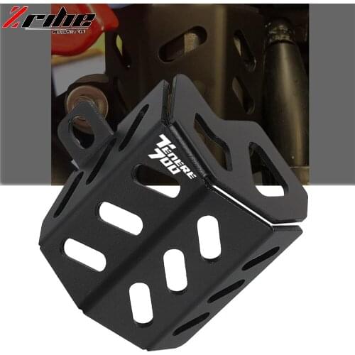 Motorcycle Aluminum Front Rear Brake Fluid Reservoir Cap Cover For Yamaha Tenere 700 Tenere700 T7 Rally XTZ700 XT700Z 2019-2021