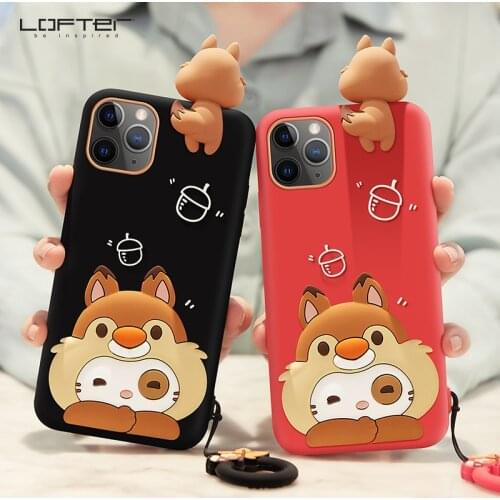 Cartoon Cute Soft Phone Cases for iPhone 11 Shockroof for iPhone 11 Pro 11 Pro Max Silicone Back Cover for iPhone X XS XS MAX