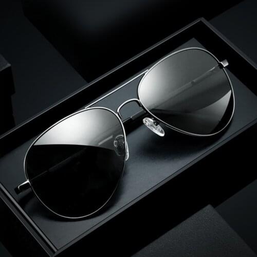 PARZIN Vintage Pilot Sunglasses Women Men Driving Glasses Alloy Frame Male Shades UV400 Mirror Sun Glasses Lady