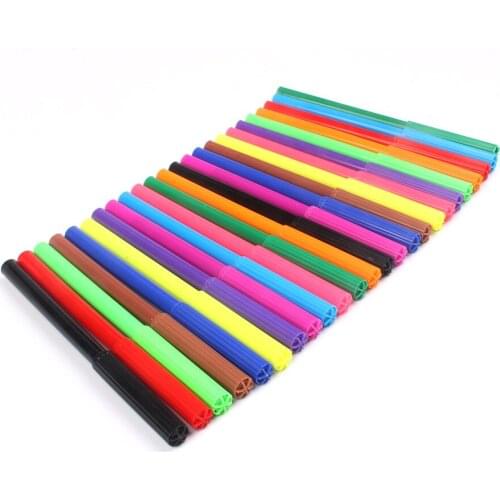 12PCS/Set Marker Pen Set Watercolor Pen with Storage Bag for Drawing Painting School Student Supplies GDeals