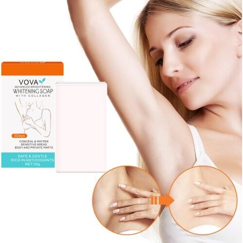 30ml Armpit Whitening Cream Skin Lightening Bleaching Cream Underarm Dark Skin Legs Knees Whitening Intimate Body Lotion