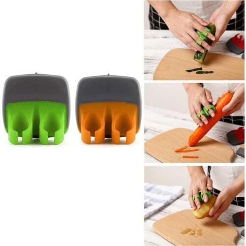 Two-finger Vegetable Peelers For Kitchen Simple Planer Apple Skin Peeler Potato Slicer Carrot Grater Fruit Cutter Pear Shredder