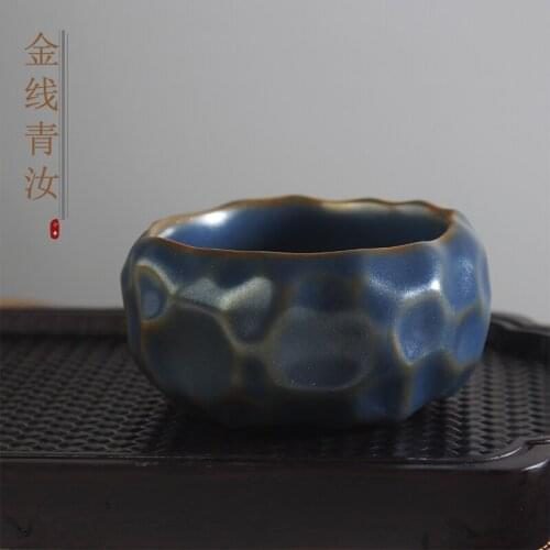 Household gift boxes piece of Chinese pottery and porcelain jingdezhen porcelain kung fu tea set to leave but a celadon