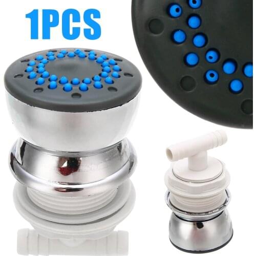 Mayitr Bathroom Hydromassage Shower Head Chrome Water Saving Relax Body Bath Spray Nozzle Rainfall Sprinkler