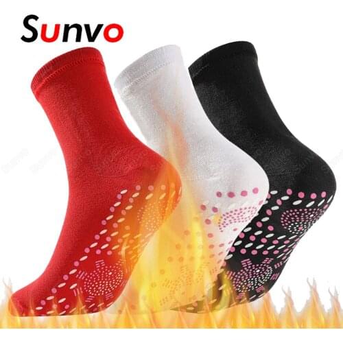 Self-heating Magnetic Socks Insoles for Women Men Self Heated Socks Tourmaline Magnetic Therapy Winter Warm Foot Massage Sock
