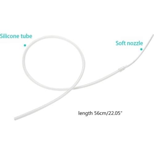 D7WF Silicone Tube Baby Weaning Nursing Assistant Tube Baby Breast Pump Lactation Aid