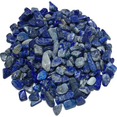 100g Natural Lapis lazuli gravel beads Stone Rock Chips beads Healing Natural Stone and Mineral Health Decoration Furnishing