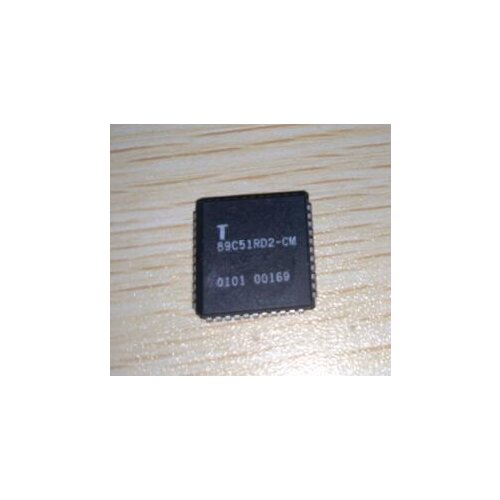 2PCS/lot 89C51R T89C51RD2 T89C51RD2-CM PLCC44 NEW