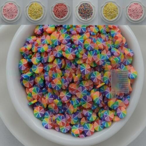 65g Lovely shape Polymer Clay Slices Colorful Clay Sprinkles for Phone Decoration,Scrapbook DIY,Crystal Mud Filling,Embellish