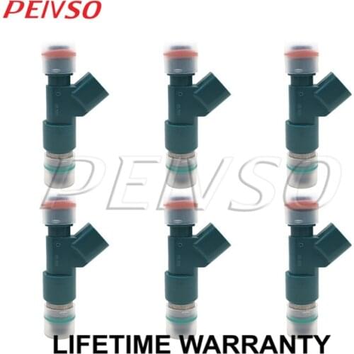 6x 6G9N-AB LR001982 30777501 85212259 fuel injector for LAND ROVER&VOLVO LR2 / S80 / V70 / XC60 / XC70 / XC90 3.2L L6