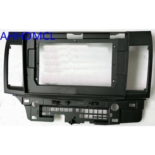 Car Fascias Navigation Frame Dash Kit For 10" ~10.2" Universal Android Multimedia Player For Mitsubishi Lancer Ex 2010 2011~2015