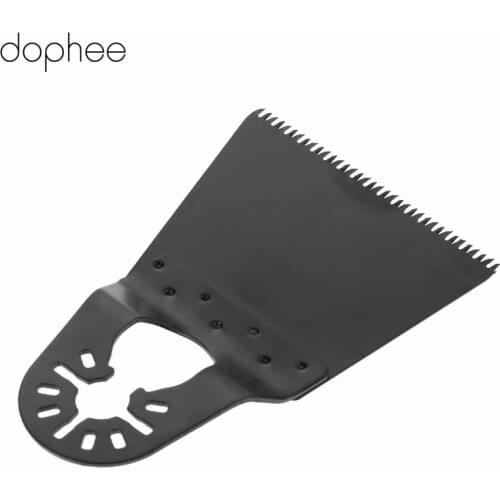 Dophee 40*65mm Oscillating Tool HCS E-cut Saw Blade Japanese-profile Teeth For Renovator Power Tools As Fein Dremel Wood Cutting