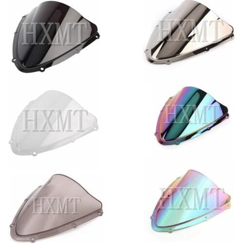 For Suzuki GSXR 600 750 R gsxr600 gsxr750 600R 750R K8 2008 2009 2010 08 09 10 Black Windshield WindScreen Double Bubble