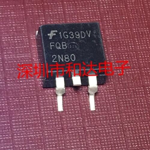 FQB2N80 TO-263 800V 2.1A