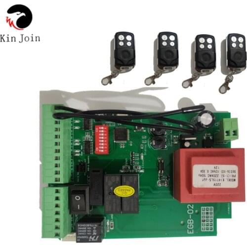 KinJoin Sliding Gate Opener Motor Control Unit PCB Controller Circuit Bboard Electronic Card For KMP Series